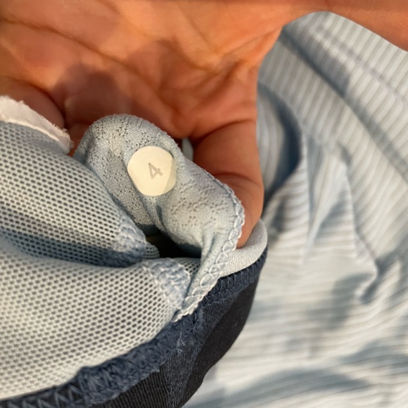 Lululemon Wild Tank Top Light Blue Size 4 - Picture 3 of 3